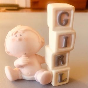 Girl figurine porcelain